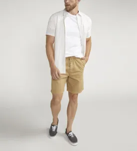 Silver Jeans Mens Tan Pull On Chino Shorts