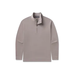 Southern Marsh - Copperton Waffle Vintage Pullover - Light Gray
