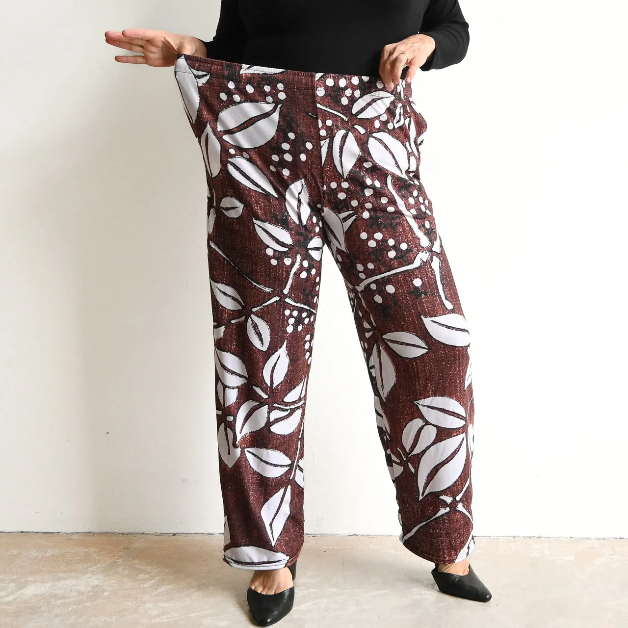Sundown Stretch Lounge Pants - Island Leaves