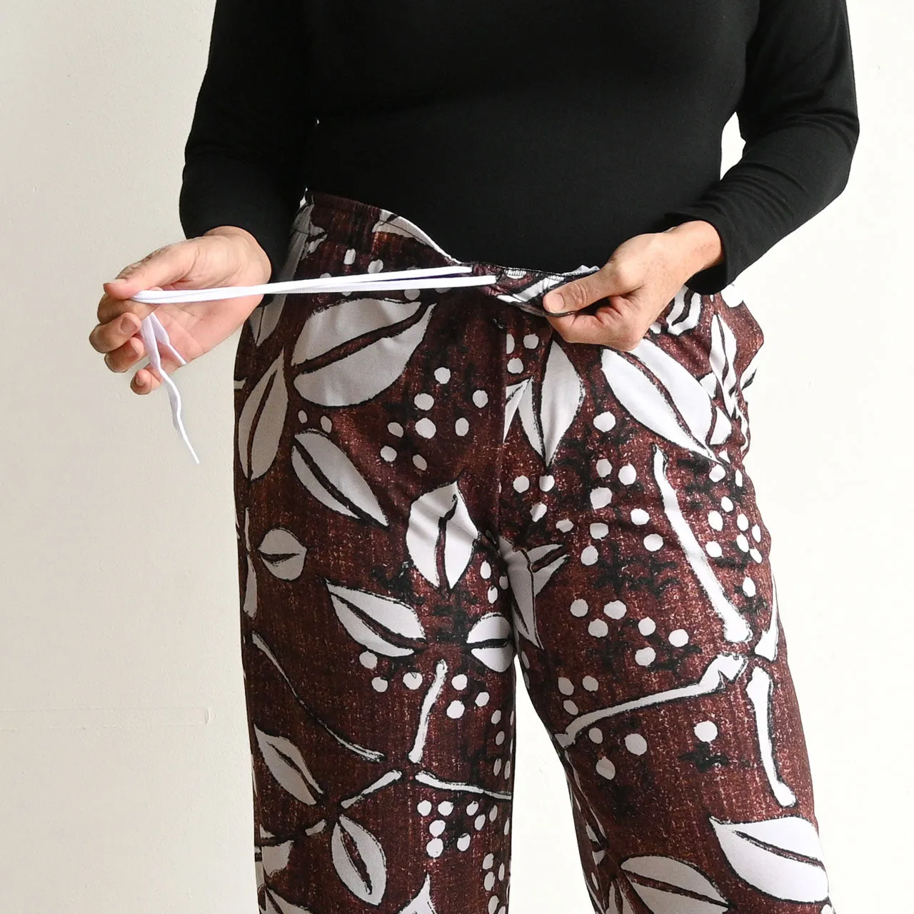 Sundown Stretch Lounge Pants - Island Leaves