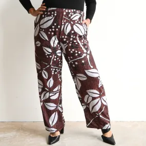 Sundown Stretch Lounge Pants - Island Leaves