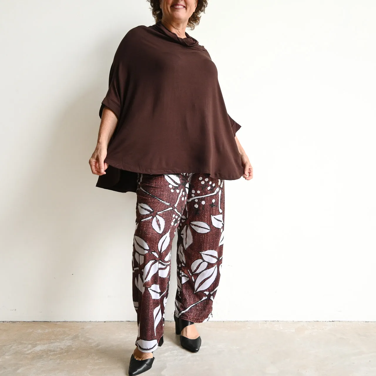 Sundown Stretch Lounge Pants - Island Leaves