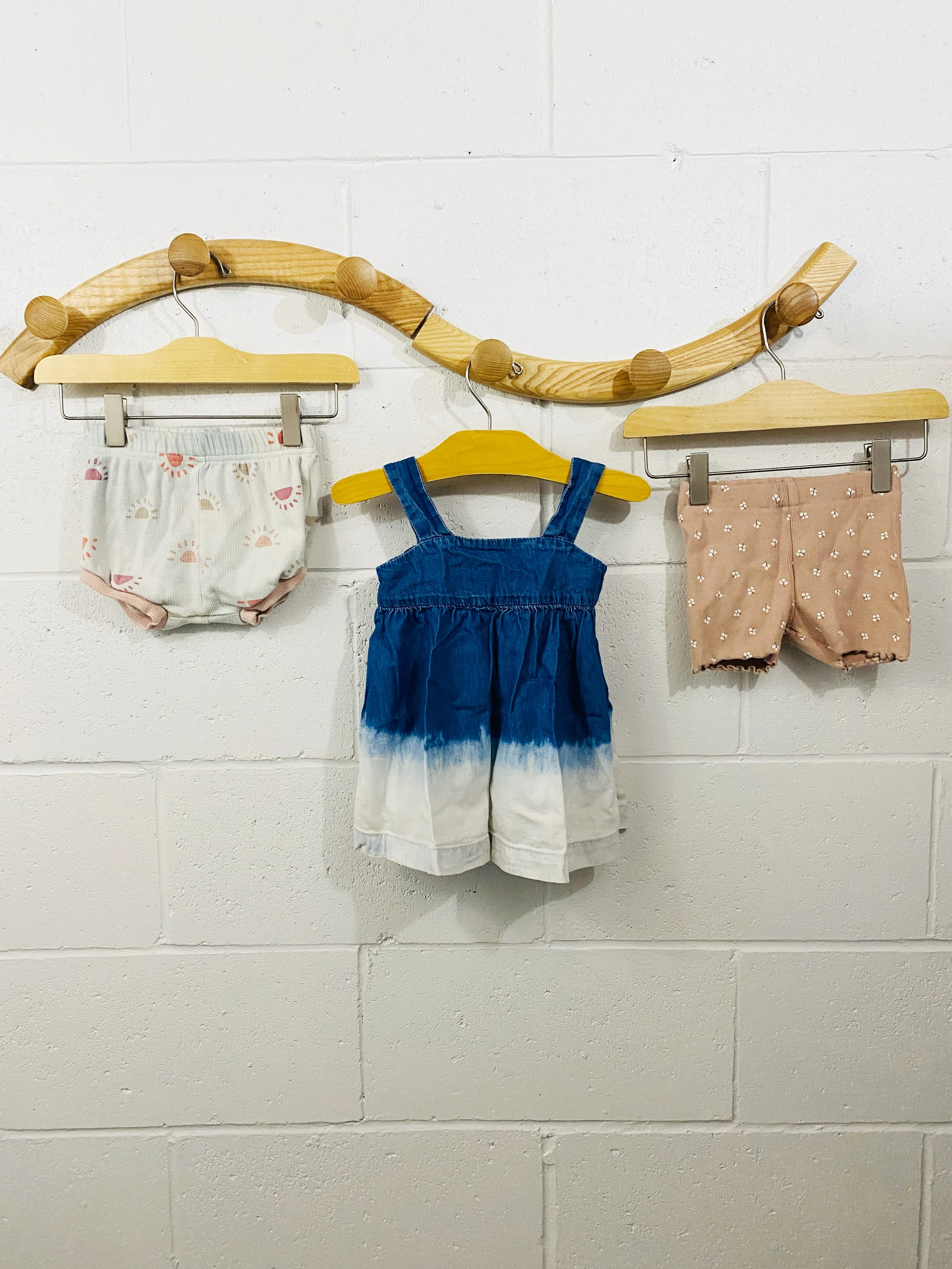 Sunrise, Floral and Ombre Bundle, 6-12 months