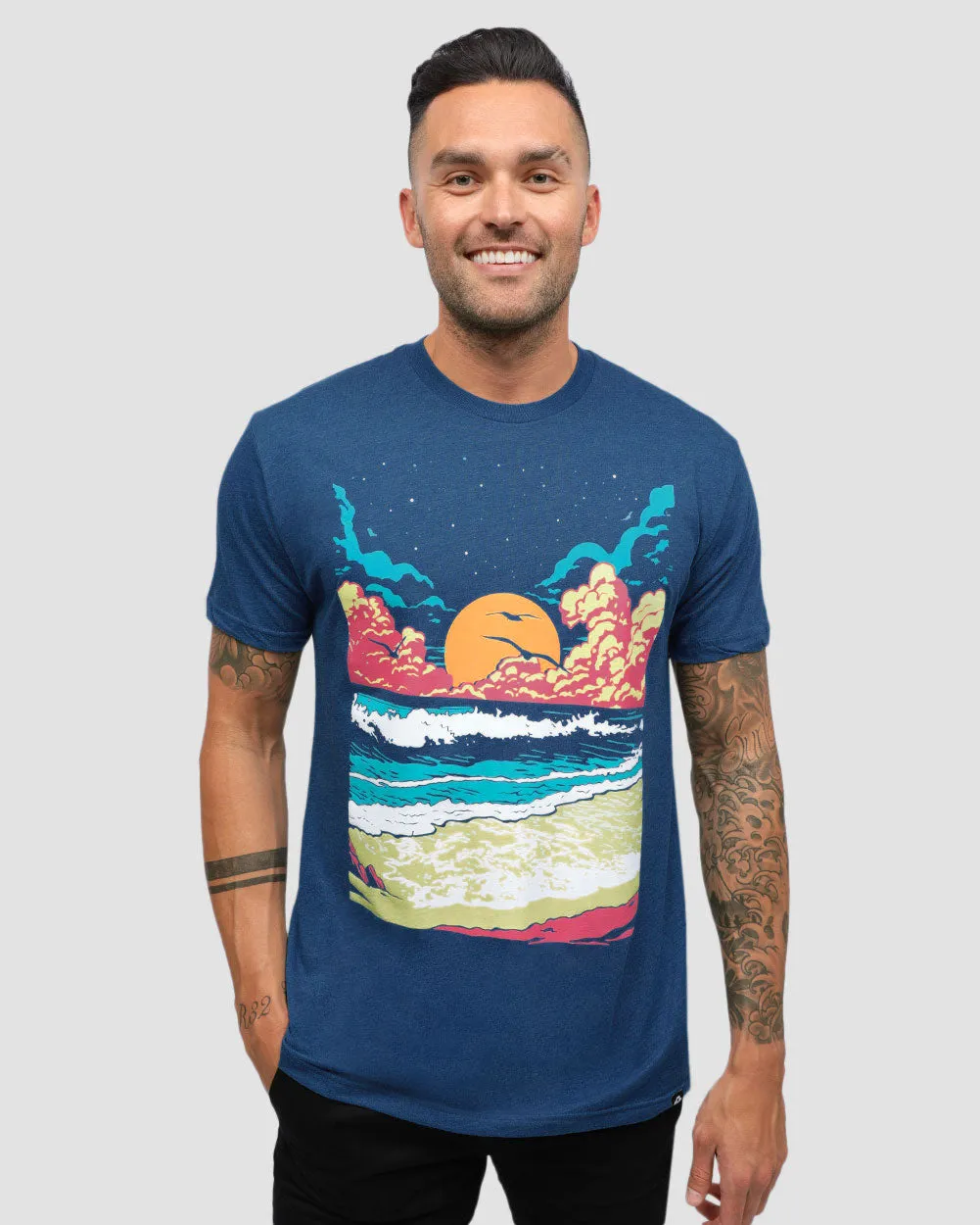 Tangerine Tides Tee