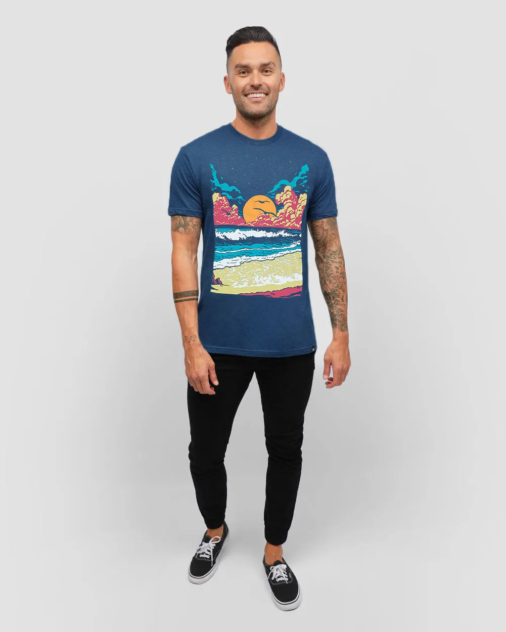 Tangerine Tides Tee