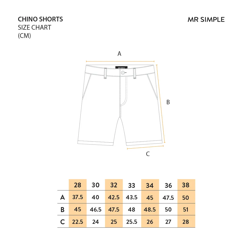 Taylor Stretch Chino Short - Navy