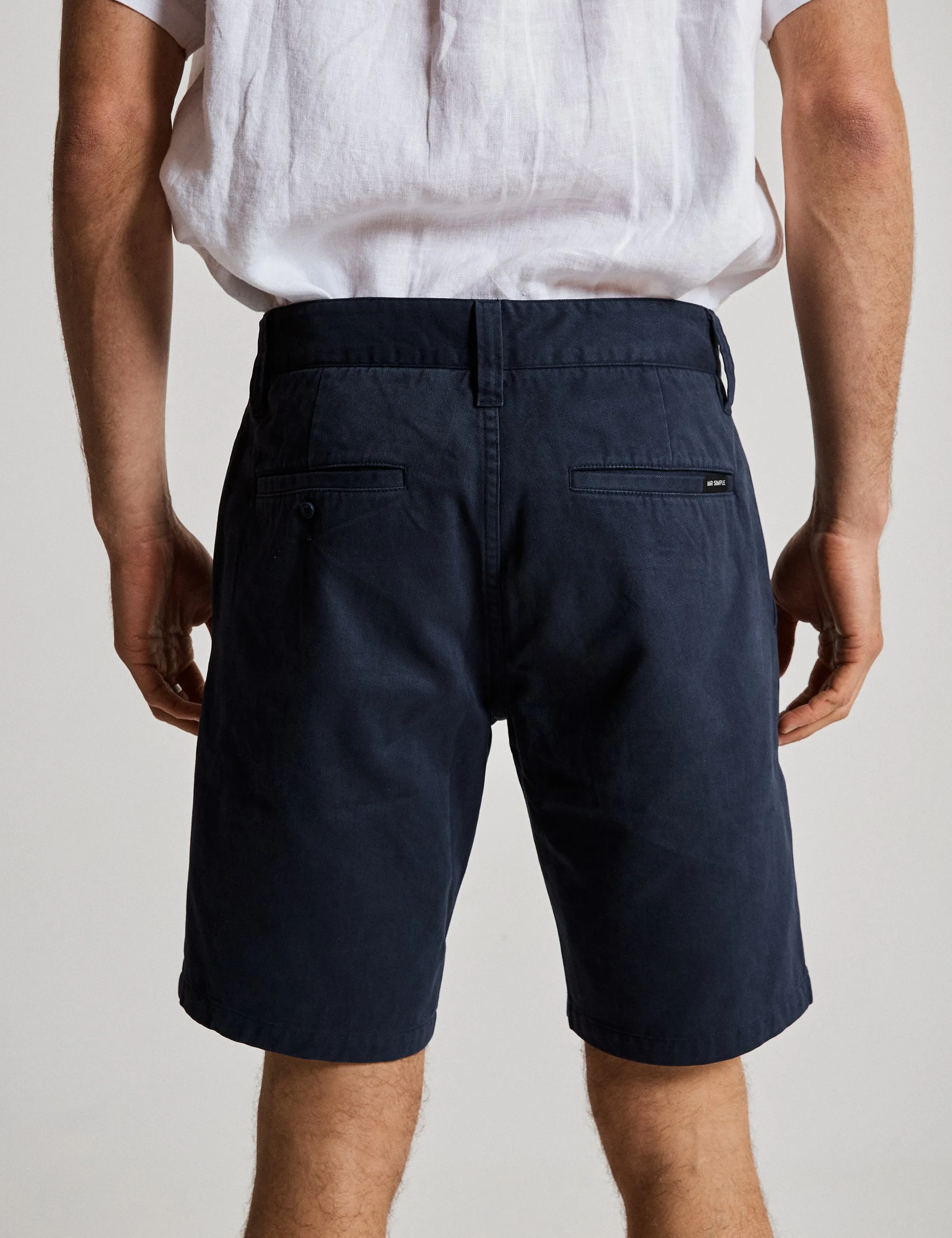 Taylor Stretch Chino Short - Navy