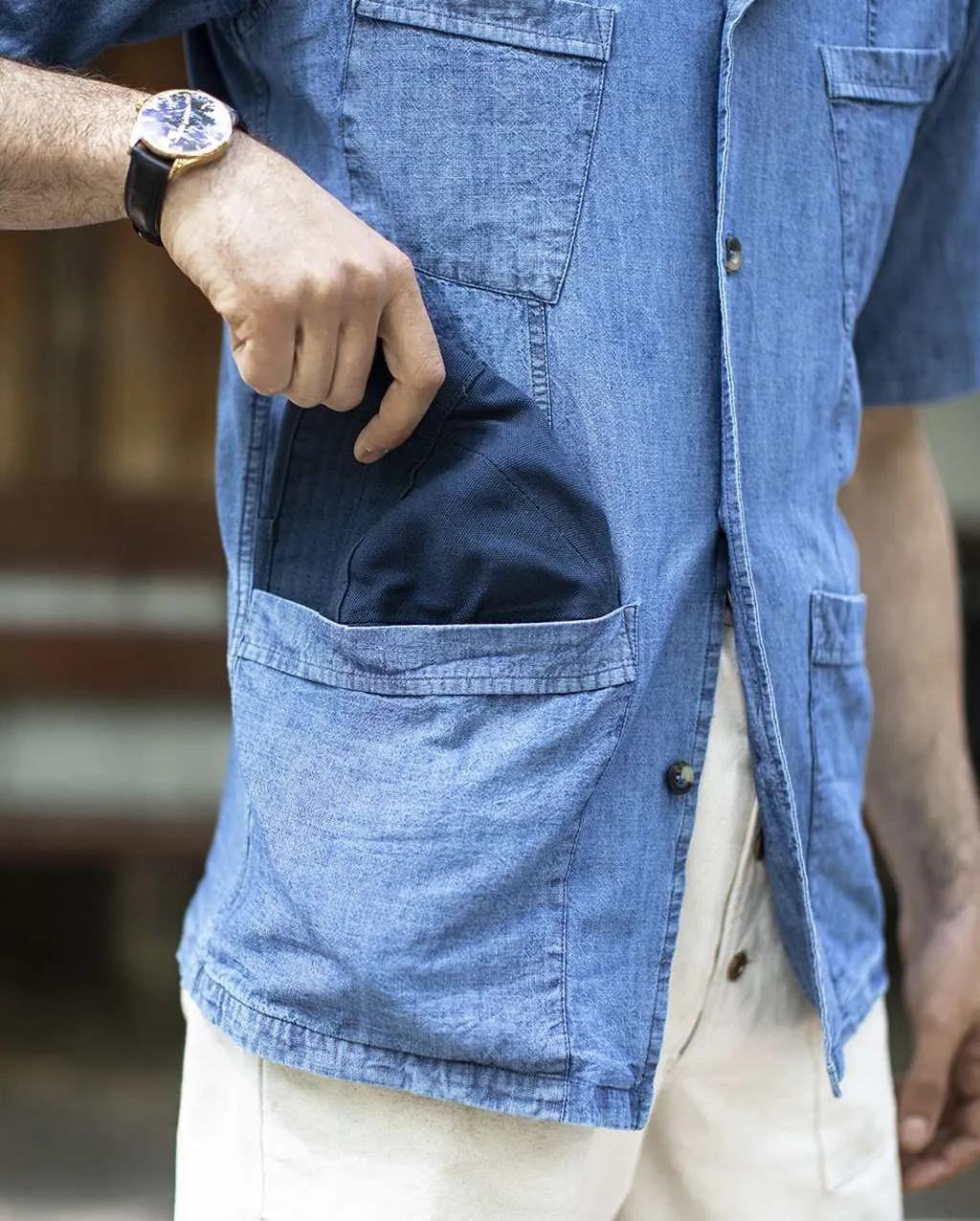 The Japanese Denim Overshirt