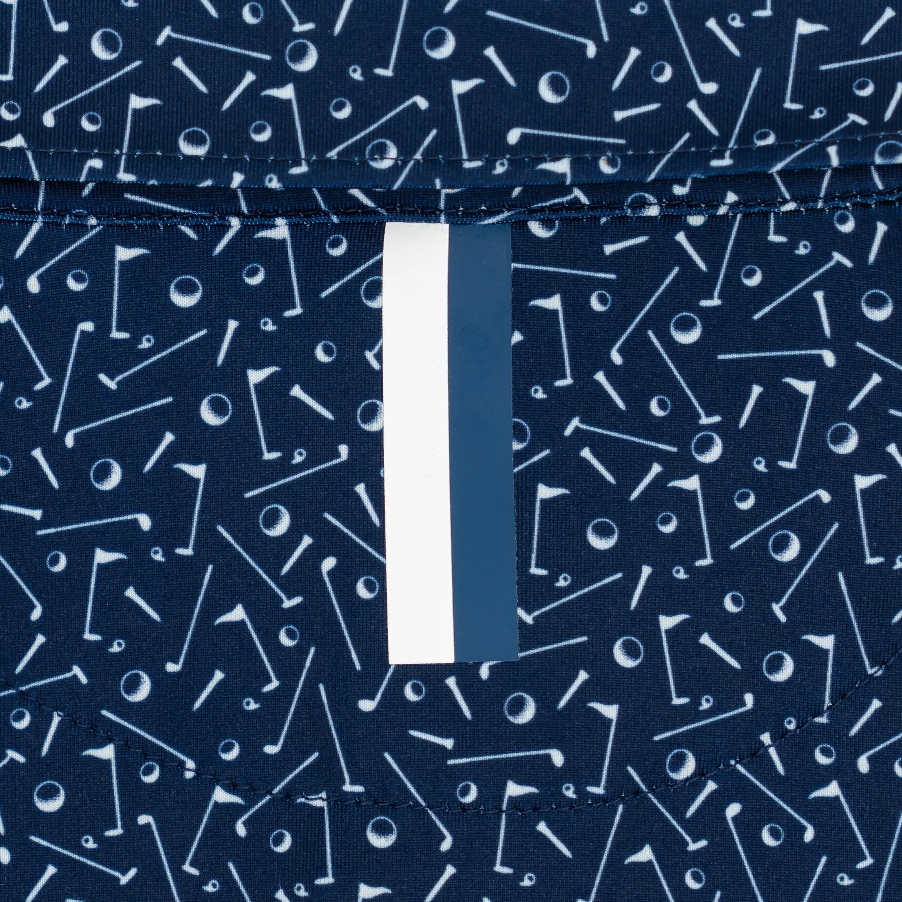 The Lil' Mulligan | Performance Polo | The Mulligan - Admiral Navy/White
