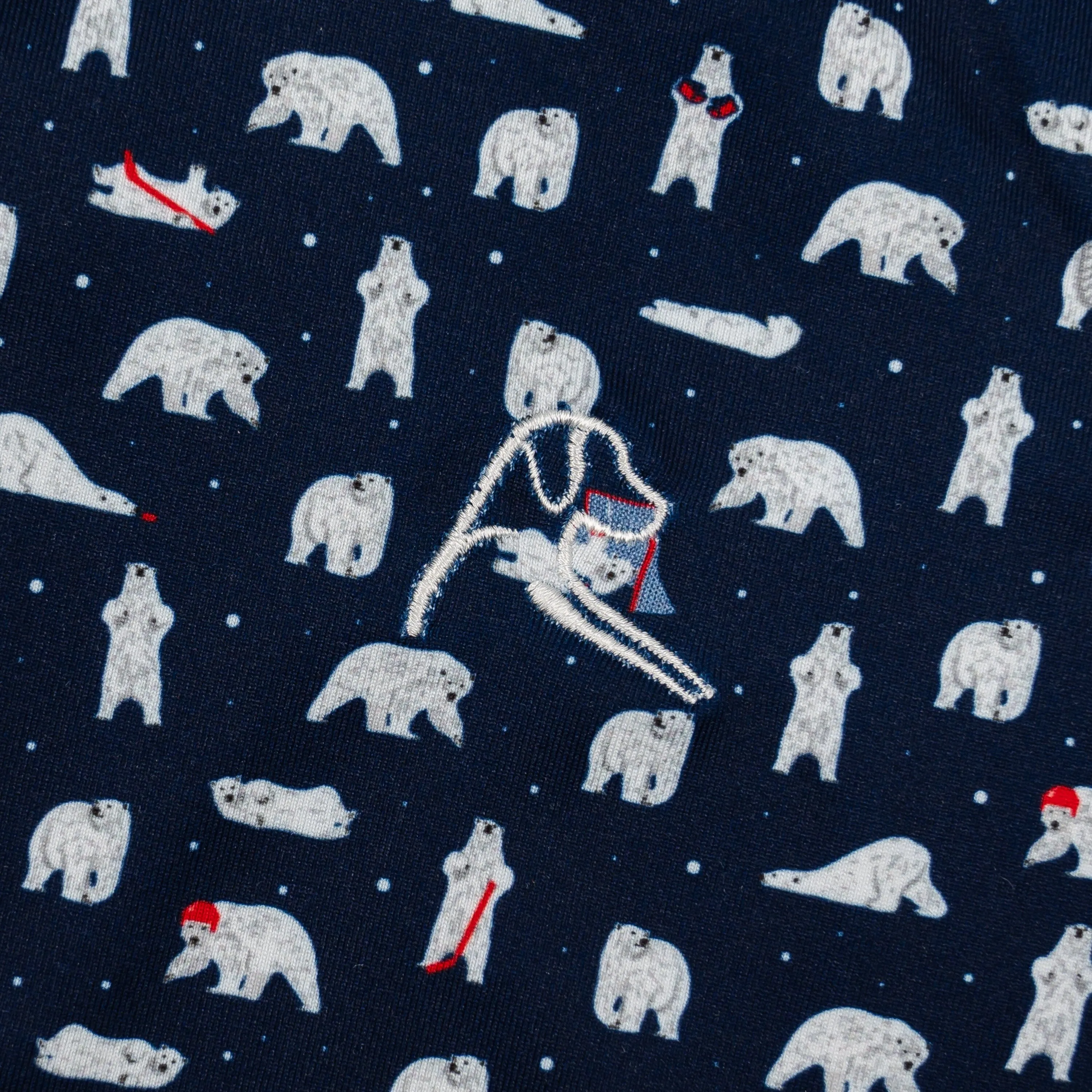The Lil' Polar Puck | Performance Polo | The Polar Puck - Fleet Navy