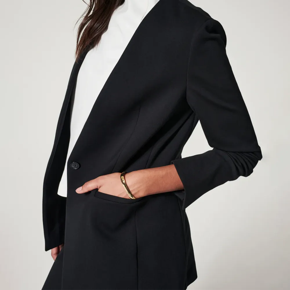The Perfect Oversized Blazer Blazer Black
