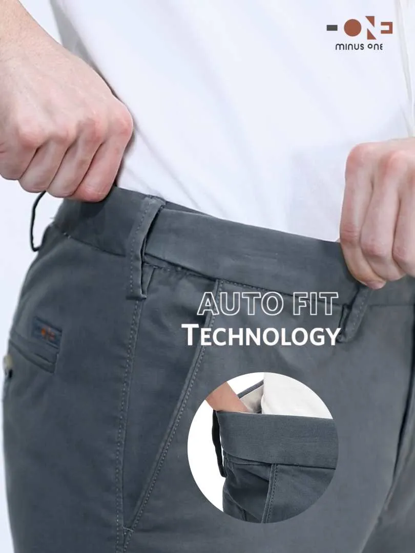 The Regular Fit Daylong Chino - Iron Cloud