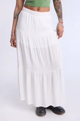 Tiered Maxi Skirt