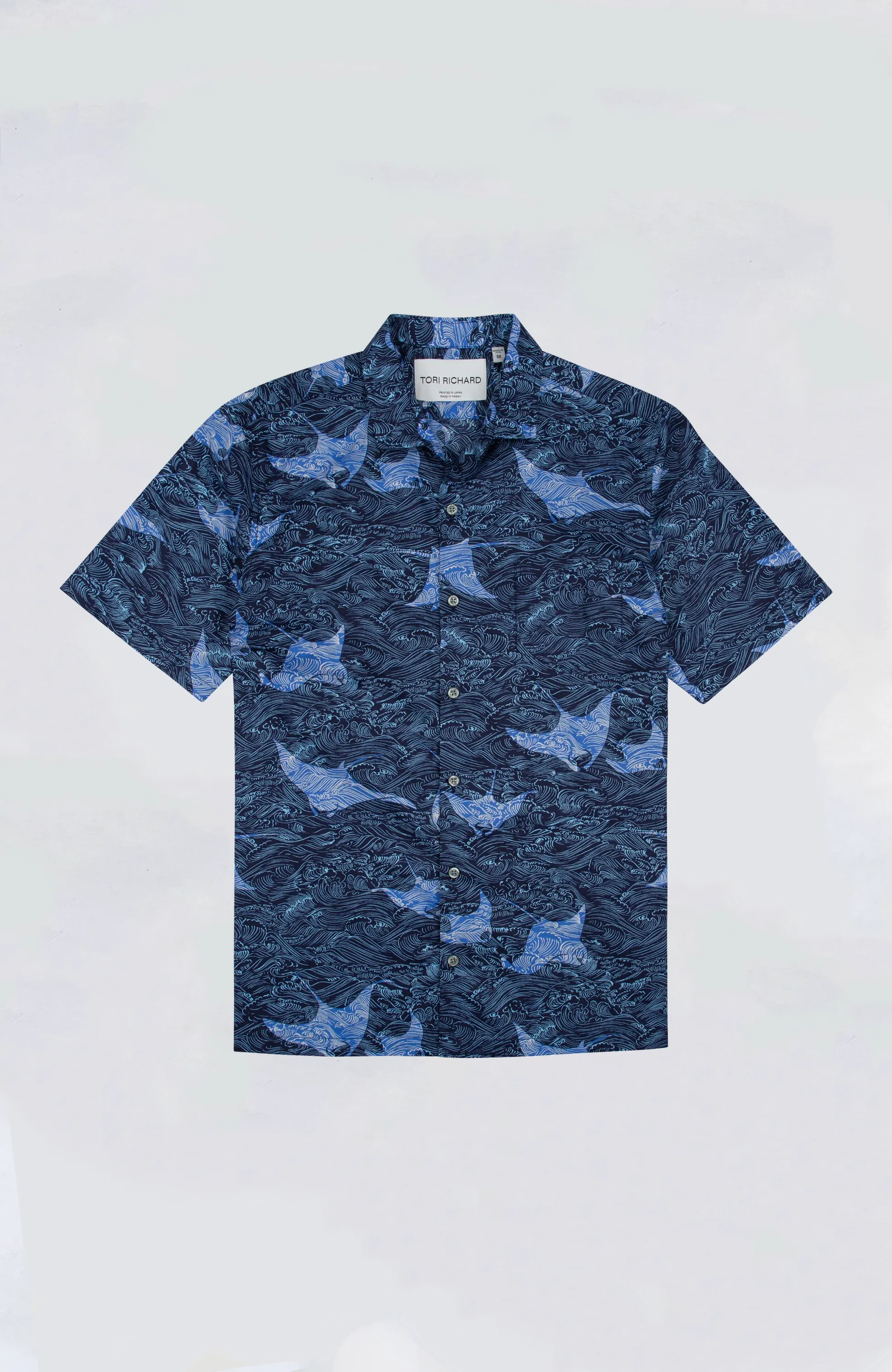 Tori Richard - Manta Waves Aloha Shirt
