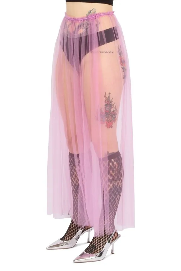 Tulle Wide Pants