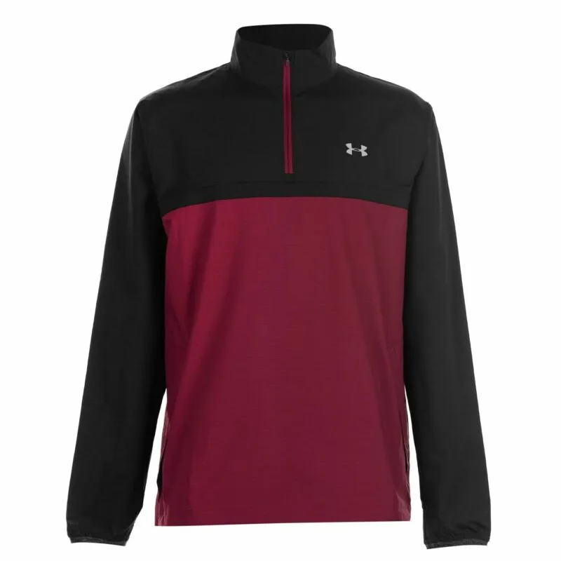 Under Armour Mens Windstrike Half Zip Jacket Performance Coat Top Long Sleeve