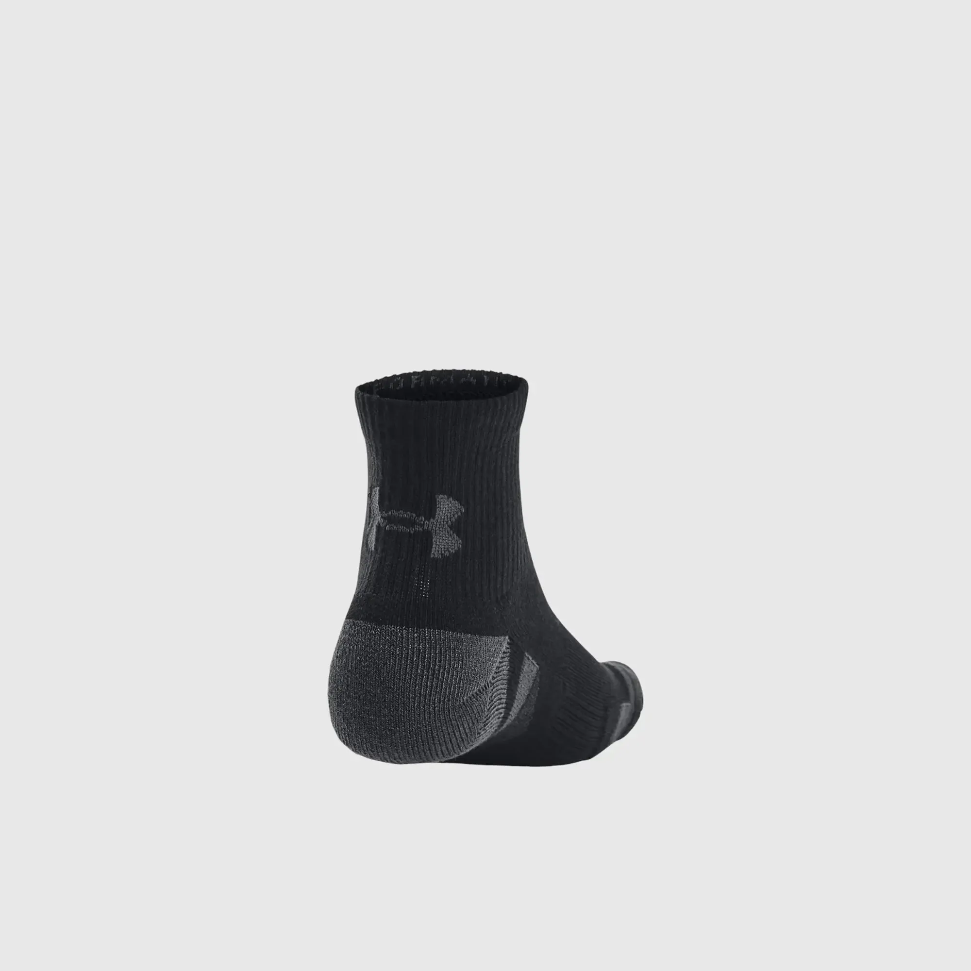 Under Armour Unisex PERFORMANCE TECH 3PK QTR Black