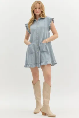Victoria Denim Dress