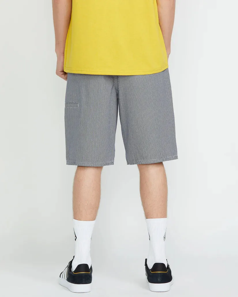 Volcom Men's Freestone 22" Shorts Deep Blue A0912400_DPB