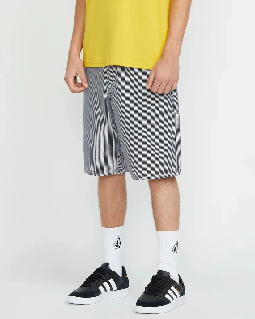 Volcom Men's Freestone 22" Shorts Deep Blue A0912400_DPB