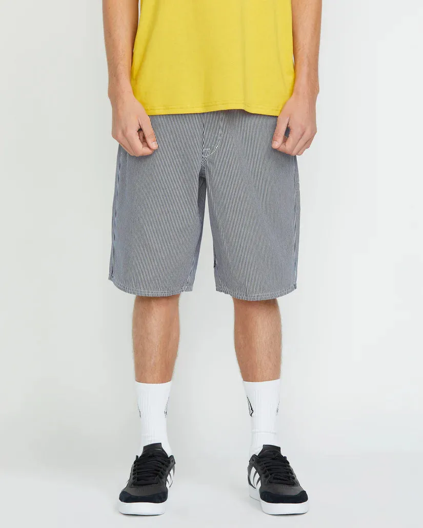 Volcom Men's Freestone 22" Shorts Deep Blue A0912400_DPB