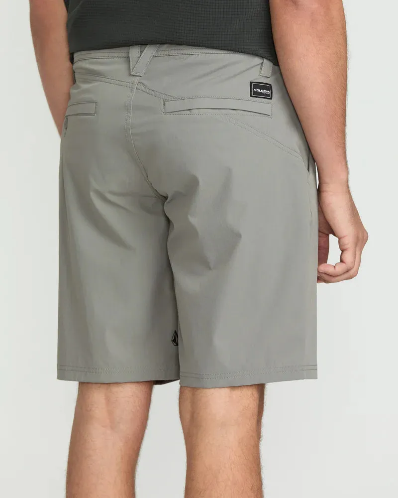 Volcom Men's Frickin Cross Shred 20" Hybrid Short Moonbeam A3212307_MBM