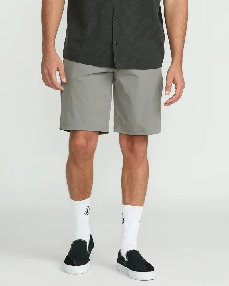 Volcom Men's Frickin Cross Shred 20" Hybrid Short Moonbeam A3212307_MBM