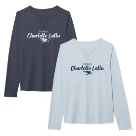 Women's Long Sleeve Notch Tee