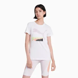 Women's Mismatch Logo T Shirt