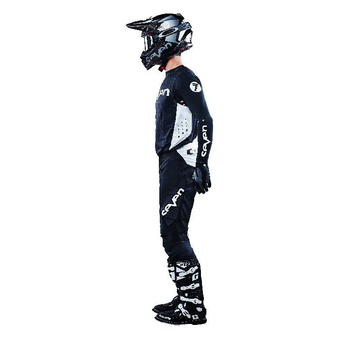 Zero Staple Laser Cut Compression Jersey - Black