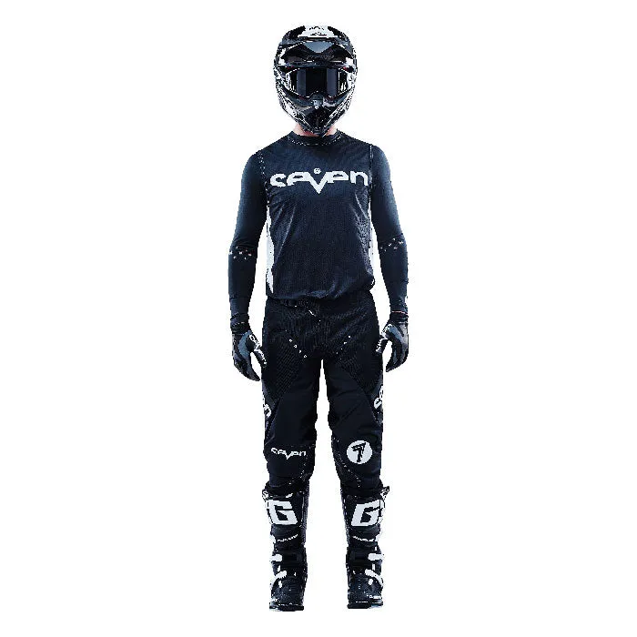 Zero Staple Laser Cut Compression Jersey - Black