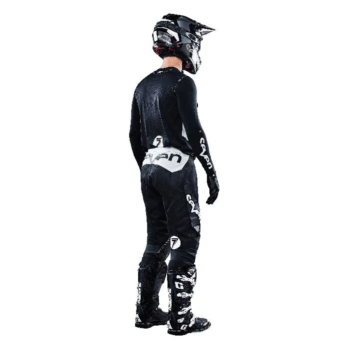 Zero Staple Laser Cut Compression Jersey - Black