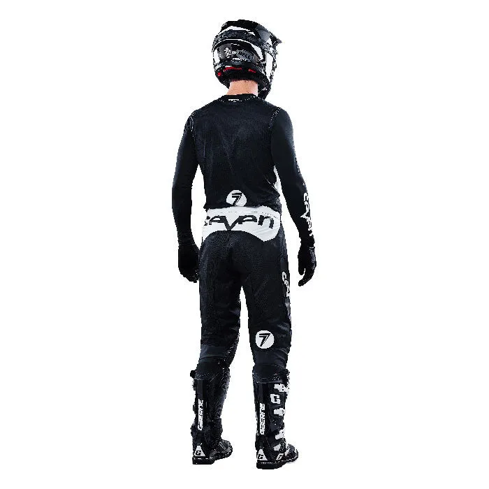 Zero Staple Laser Cut Compression Jersey - Black